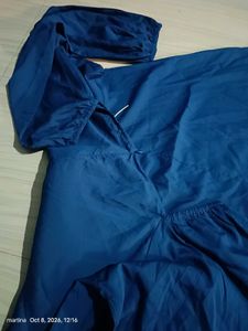 Elegant Blue Maxi Dress