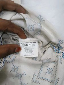 Cotton linen kurta
