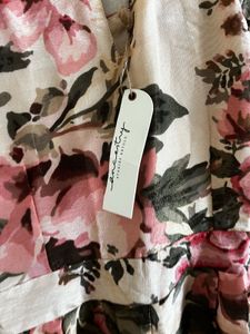 Further Slashed New I Floral Halter Neck Jum