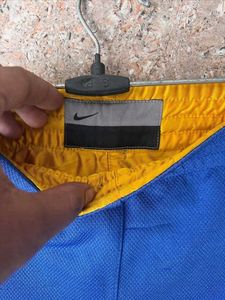 Nike Basketball Shorts Yellow Blue