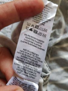 primark Gray Striped Pajama Shorts