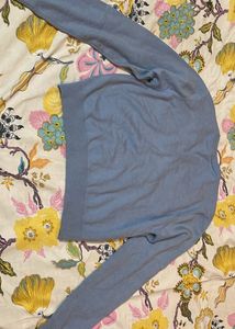 Cute lavender Korean style Cardigan
