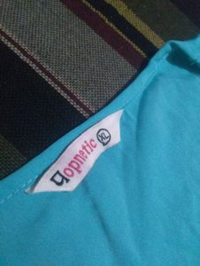 Light Blue Sleeveless Top