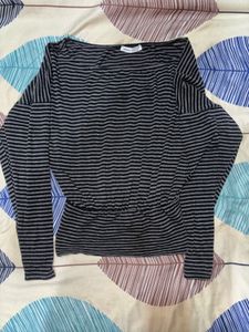 Striped Long Sleeve Top