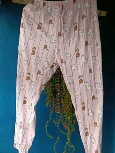 Cute Cat Print Pajama Pants