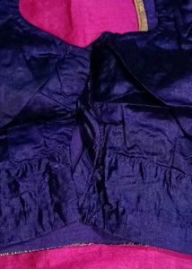 Elegant Magenta Saree