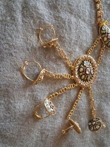 Elegant Hand Harness with Rings