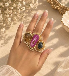 Boho Statement ring for ethnic wear