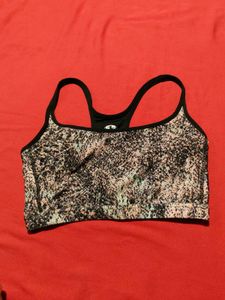 Works Women’s Printed Sports Bra – Size M