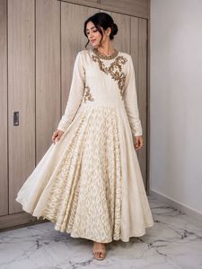 Elegant Embroidered Maxi Gown