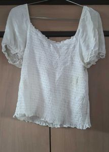 PRICE DROP -American eagle White coquette Top💮