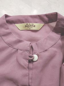 Elegant  purple top