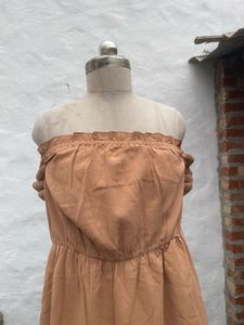 Strapless Ruffle Romper