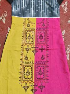 Vibrant Colorblock Kurta
