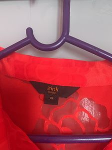 Zink London XL Red Shirt