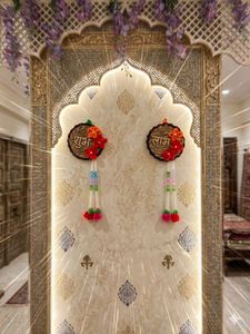 Beautiful Peacock Wall Decor Set subh labh