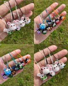 Cute Beaded Animal Charms set of 5
