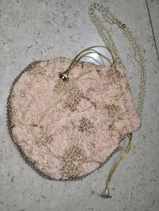 Elegant Embroidered Potli Bag
