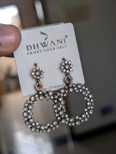 Dhwani Crystal Hoop Earrings combo