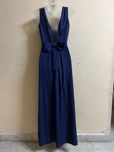 Princess Look With Bow On Back Long Gown🧿