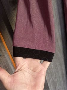 Elegant Mauve Abaya