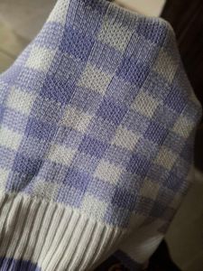 Cute Gingham Cropped Cardigan