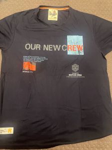Men's Unique Split Design T-Shirt