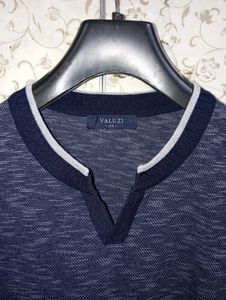 VALUZI men's knitted textured tshirt
