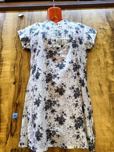 Floral Print Tunic Dress