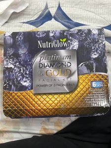 New Brand NUTRI GLOW PLATINUM GOLD FACIAL KIT
