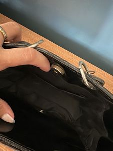 Chic Black Quilted Handbag offer