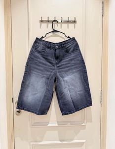 Womens Denim Bermuda Shorts