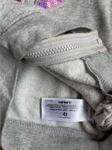 Carter’s Brand New Kids Sequin Fleece Hoodie