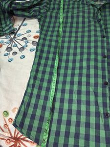 Checked Green Shirt