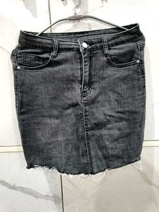 short denim skirt for women