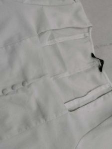 two set of White and black Square Neck Top