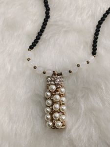 Pearl Pendant With Long Necklace