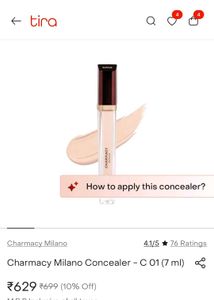 Charmacy milano concealer shade-01