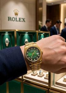rolex unisex watch used 2 times only