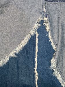 Denim A-Line Skirt