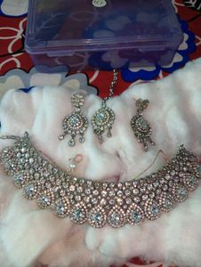 free delivery Stunning Kundan Necklace Set