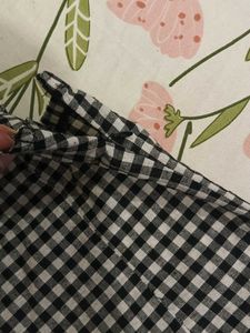 Gingham Check Mini Dress