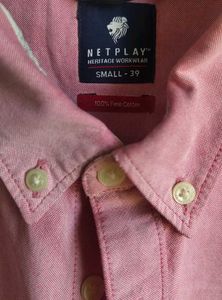 🎀🍁 Netplay Heritage_Pink Oxford Shirt🍁🎀