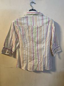 Striped Button-Down Shirt