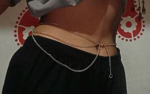 'Silver Glamour' Custom Waistchain