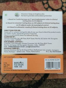 Mamaearth Glow Oil Control Compact