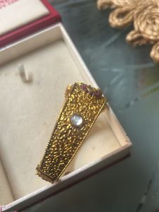 Exquisite Gold kda with Kundan Work