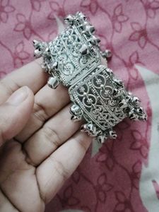 Oxidized Silver Bracelet