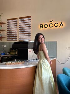 Yellow Spaghetti Strap Maxi Dress