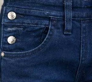 Ripped Blue Denim Dungaree Overalls